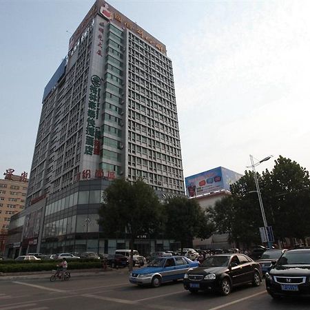 Greentree Inn Liaocheng Five Star Department Store Express Hotel Buitenkant foto