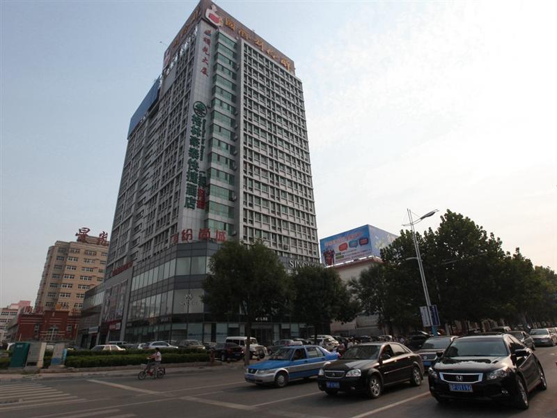 Greentree Inn Liaocheng Five Star Department Store Express Hotel Buitenkant foto